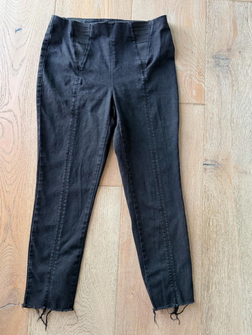 Maternity Signature Studio Black High-Waist Ankle Pants